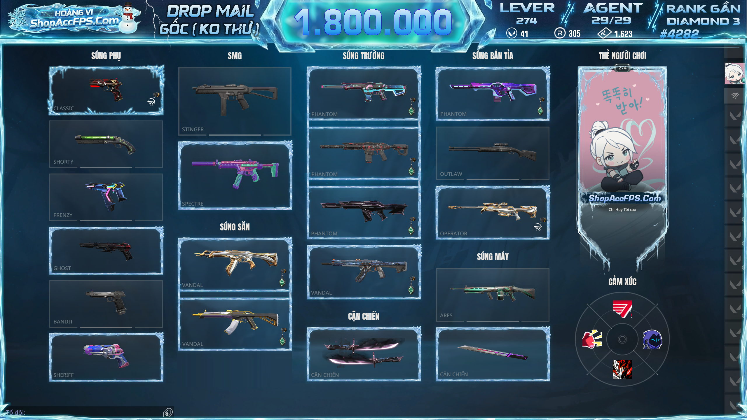 ACC VALORANT DROPMAIL Acc ##505