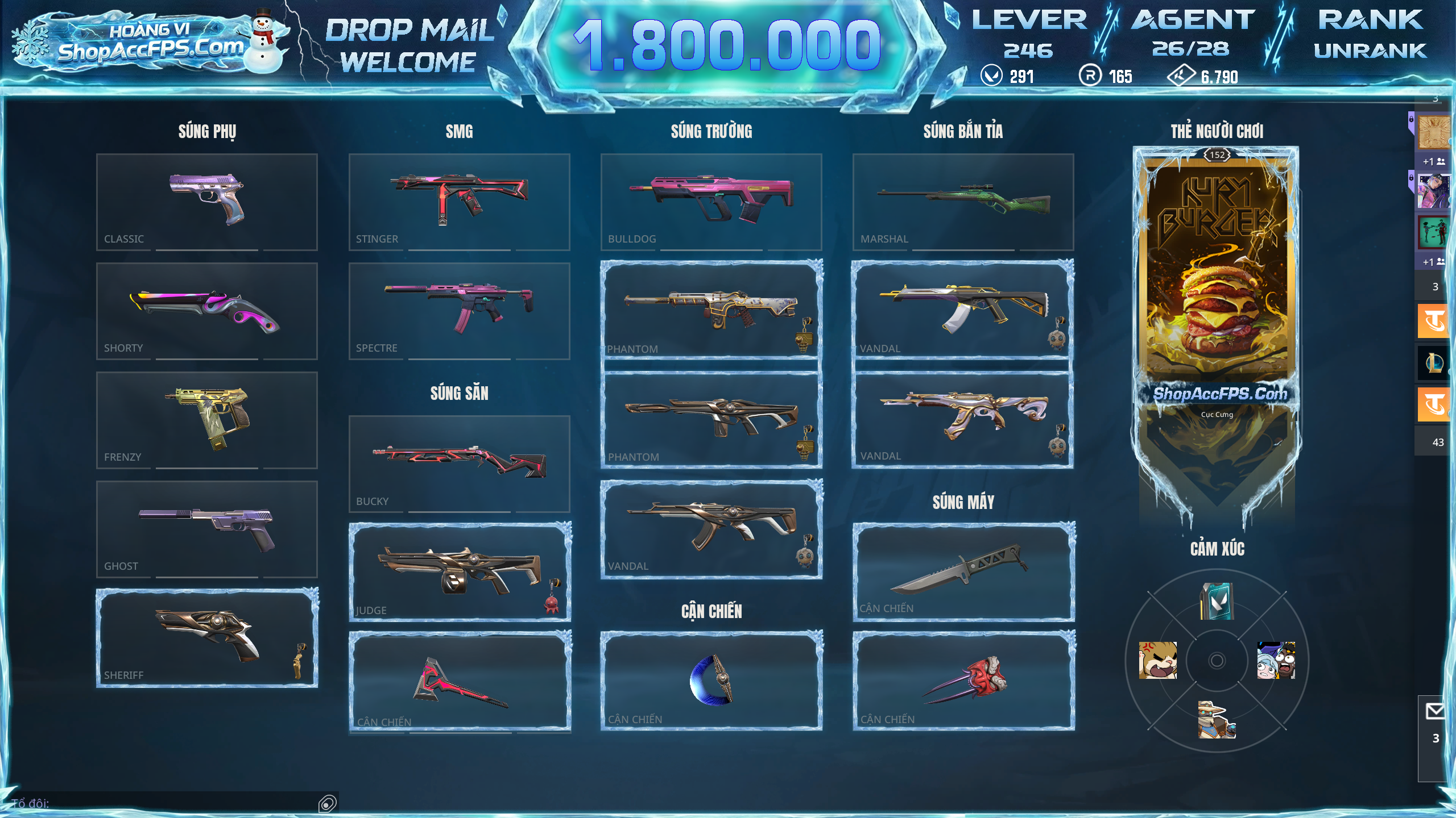 ACC VALORANT DROPMAIL Acc ##139